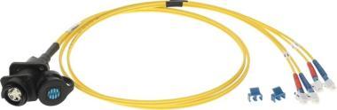 Klotz SmartBeam QUAD to 4x LC/UPC breakout kábel installációs adapter - single-mode - 1m