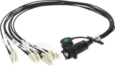 Klotz SmartBeam OCTO d-sorozat 8x SC/UPC installációs adapter - multimode OM4 - 2m