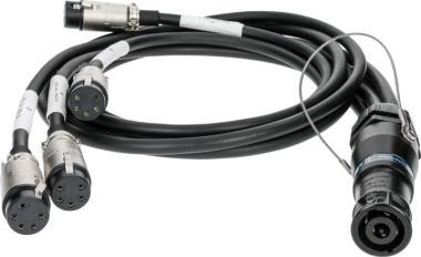 Klotz SPUTNIK TOP és SUB hangszóró adapter speakON 8p papa - 4 x EP 5p mama