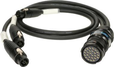 Klotz SPUTNIK hangszóróadapter PA-COM® 25p mama - 3 x speakON 8p mama