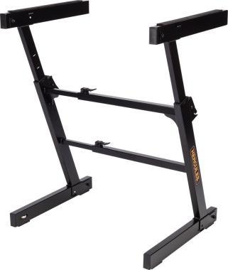 Hercules KS400B Billentyű állvány, Z-tipusú, 1 hangszerhez, 130 kg kapacitás