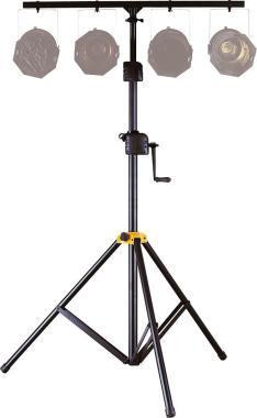 Hercules LS700B Fényállvány, 164-350 cm, 45 kg terhelhetőség, Quik-N-Ez kurblis, tartozék kereszttartó rúd