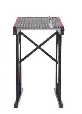 PROEL KS300 Keyboard állvány döntött 10°-os fekete, m: 800 mm, sz: 350-540 mm, mé: 490 mm, max: 80 k
