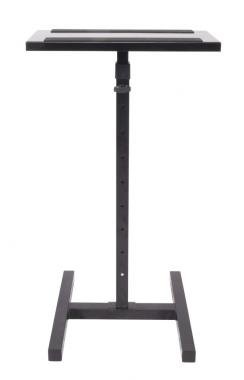 PROEL KP820 Monitor-Hangfal állvány, H talp fekete, m: 830-1320 mm tálca: 470 x220 mm, max: 60 kg
