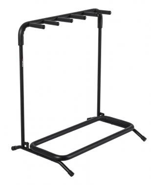 PROEL FC850N Univerzális gitárállvány 5 gitár részére szivacs és gumi borítással, fekete, max: 25 kg