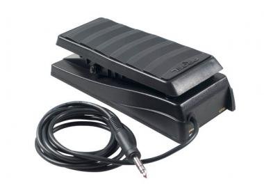 PROEL Pedál Expression, ovládání hlasitosti, mono, ABS, černý, 6,3 jack, 1,2m kabel