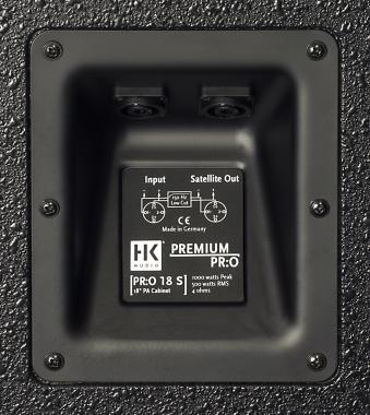 HK Audio PR:O 18 Sub subhangfal, 1000W, 18