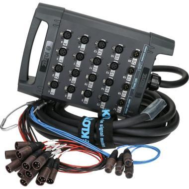 Klotz TrueLink 16/4 XLR 3p 20 csatornás stagebox - 1m
