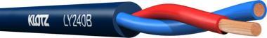 Klotz twinaxiális hangfalkábel 2 x 4,0 mm² - PVC - 25m