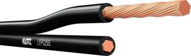 Klotz párhuzamos hangfalkábel 2 x 2,5 mm² - zip kábel - PVC - 30m