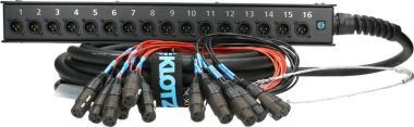 Klotz Stagebox 0/16 XLR 3p, 16-kanálová, 5m