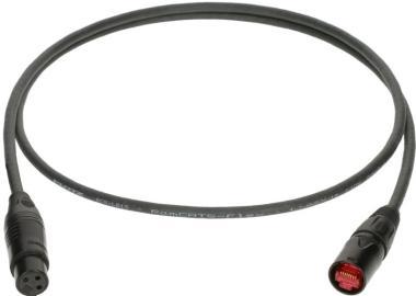 Klotz DMX-CAT adapter Klotz XLR-rel etherCON - XLR 3p papa - 0,9m