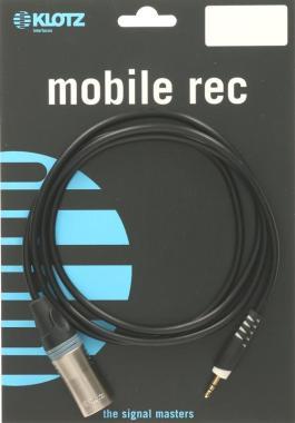 Klotz Összekötő adapter ellenállás mátrixszal XLR 3p papa - 3,5 mm mini Jack dugó 3p - 3m