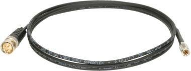 Klotz ultra vékony szuper flex UHD 12G-SDI adapter kábel - BNCslim dugó - DIN1.0/2.3 dugó - 5m