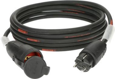 Klotz TITANEX H07RN-F tábkábel 3G 2,5 mm² Schuko papa/mama - tömör gumi - 50m