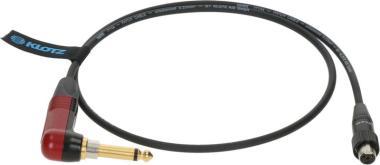 Klotz mikrofonní kabel Shure TQG (mini XLR 4p) pro bodypack - jack mono - 0,7m