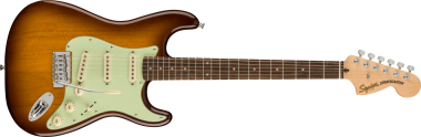 Squier FSR Affinity Series™ Stratocaster®, Laurel Fingerboard, Mint Pickguard, Honey Burst