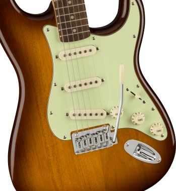 Squier FSR Affinity Series™ Stratocaster®, Laurel Fingerboard, Mint Pickguard, Honey Burst