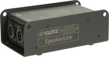 Klotz SpeakerLink rozbočovač reproduktorů speakON 8p samice - 2 x speakON 4p samec