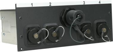 Klotz SmartBeam OCTO 4x opticalCON DUO-ra - 42 TE MIS TE optikai elosztó - multimode optika