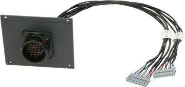 Klotz 8 csatornás RMP modul - 21 HP RMP 25p papa - 2 x SIL - kábel OW15Y - 0,55m