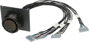 Klotz RMP modul 16 kanálů - 21 HP RMP 54p samice - 4 x SIL - kabel OW15Y - 0,55m