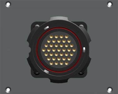 Klotz RMP modul 12 kanálů - 21 HP RMP 37p, 3 x SIL, 0,6m