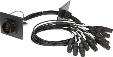 Klotz patch modul 12 kanálový, 12 x XLR 3p, 0,8m