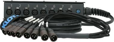 Klotz Stagebox 8x XLR 3p, digitální, 10m