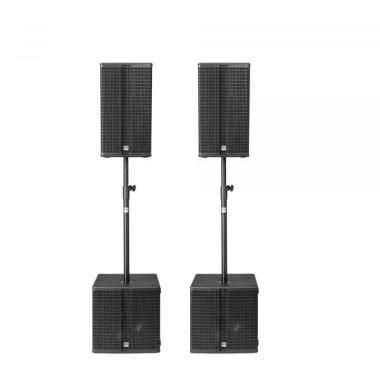 HK Audio aktivní reproduktorový set, 2x L3 112 FA, 2x L Sub 1500 A, 2x K&M M20