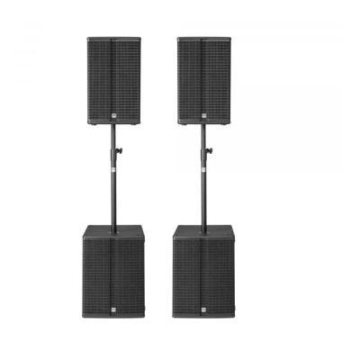 HK Audio aktivní reproduktorový set, 2x L3 115 FA, 2x L Sub 1800 A, 2x K&M M20