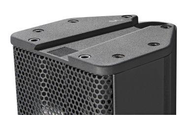 HK Audio ELEMENTS E835 Satellite aktív oszlopsugárzó, 600W, 8x 3,5″, 70°x0°-10°, alumínium kabinet
