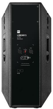 HK Audio LINEAR 5 LTS hangfal, 1200W, 3x 8″/1″, 60°x+5°/-25° MCT-kürt, 2x speakON,