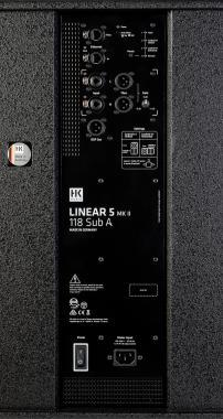 HK Audio LINEAR 5 MK II 118 Sub A aktív subhangfal, 2000W, 1x 18″, bass-reflex, Class-D, M20, DSP out, DSP CONTROL Win/macOS