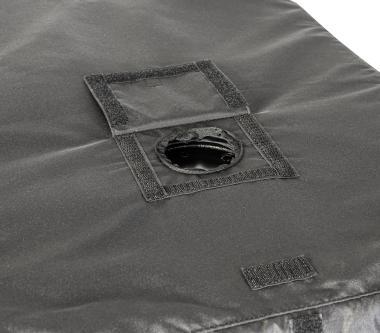 HK Audio Protective Cover L5 MK II 115 Sub A védőhuzat, LINEAR 5 MK II 115 Sub A hangfalhoz, tekercses, fröccsenésálló és hangáteresztő géz