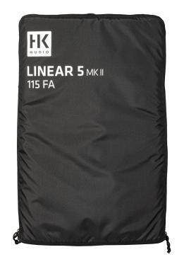 HK Audio Weather Protective Cover L5 MK II 115 FA védőhuzat, LINEAR 5 MK II 115 FA hangfalhoz, tekercses, fröccsenésálló és hangáteresztő géz