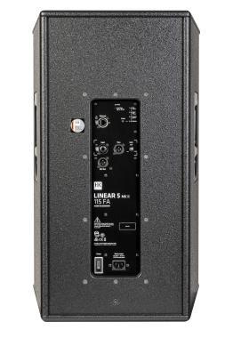 HK Audio LINEAR 5 MK II 115 FA aktív hangfal, 1200W bi-amp, 1x 15″/1″, 60°x40° CD-kürt, DSP out,DSP CONTROL Win/macOS