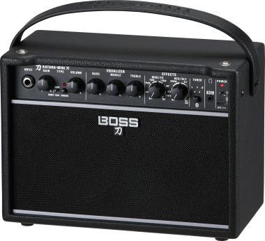 BOSS KTN-MINI X Katana Mini-X hordozható elektromos/basszus/akusztikus gitár erősítő