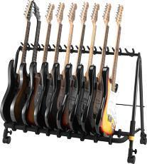Hercules GS525B PLUS Gitárállvány öt gitár részére, kerekekkel
