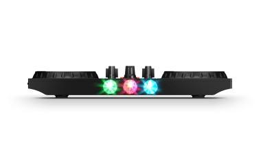 Numark Party Mix (MKII) DJ kontroller, 2 ch, 8 pad, Touch Jog, Serato DJ Lite, LED-effekt