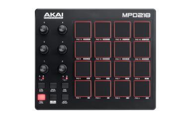 Akai Pro MPD218 USB/MIDI vezérlő, 16 MPC pad, 3 bank, 6 forgógomb