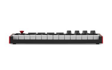 Akai Pro MPK mini mk3 USB/MIDI vezérlő, 25 billentyű, 8 RGB pad, OLED kijelző, joystick, sustain inp