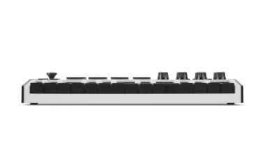 Akai Pro MPK mini mk3 White USB/MIDI vezérlő, 25 billentyű, 8 RGB pad, OLED kijelző, joystick, susta