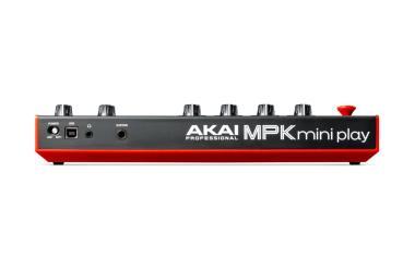 Akai Pro MPK Mini Play mk3 USB/MIDI vezérlő, 25 billentyű, 8 pad, joystick, sustain input, beépített