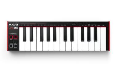 Akai Pro LPK25 MK2 USB/MIDI vezérlő, 25 billentyű, velocity-érzékeny, oktáv +/-, arpeggiator