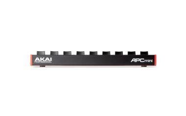 Akai Pro APC Mini (MK2) USB/MIDI vezérlő, Ableton Live kontroller, 8x8 RGB matrix, 8+1 fader