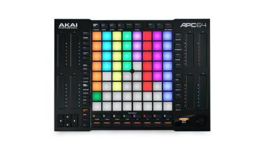 Akai Pro APC64 USB/MIDI vezérlő, Ableton Live Lite 11, 64 RGB pad, 8 érintő csík
