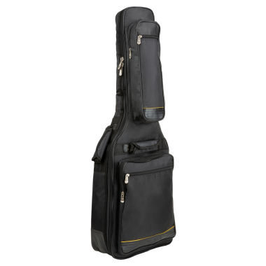 RockBag RB 20608 B/PLUS Klasszikus gitár tok, vízálló, párnázott, fekete bársony bélés
