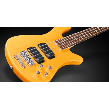Warwick WRB1514 05PA CAR FR 4-húros elektromos basszusgitár, Méz hegedű bevonat, Juhar nyak, Passzív hangszedők