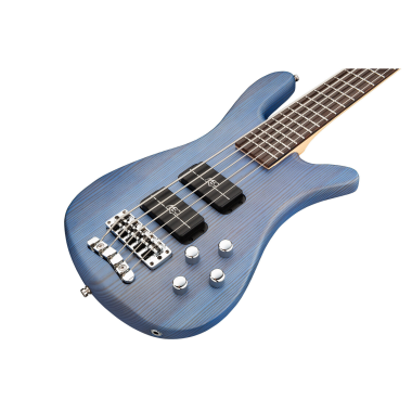 Warwick WRB1515 02PA CAR FR 5-húros elektromos basszusgitár, óceánkék szatén, juhar nyak, MEC hangszedők